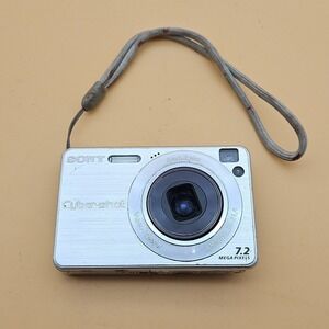 Sony Cyber-Shot DSC-W120 7.2MP 4x Optical Zoom Digital Camera UNTESTED FOR PARTS
